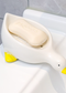 Cute little yellow duck soap box draining toilet sink new soap box