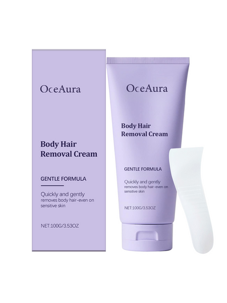 OceAura Body Hair Removal Cream, Gentle Body Hair Removal Hand Hair Leg Hair Cleansing Hair Removal Cream For Men And Women