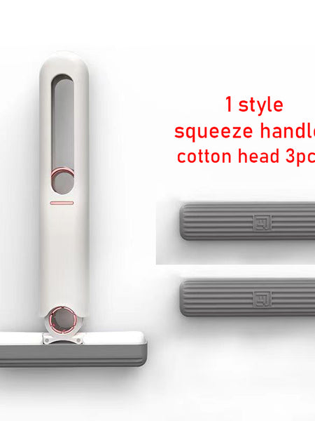 Mini Mops Floor Cleaning Sponge Squeeze Mop Household Cleaning Tools Home Car Portable Wiper Glass Screen Desk Cleaner Mop