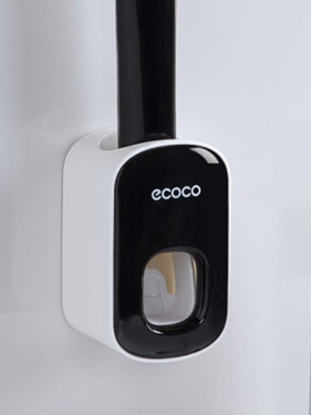 Wall Mounted Automatic Toothpaste Holder Bathroom Accessories Set Dispenser
