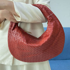 Large size women's woven bag large capacity hand-held armpit bag women's bag