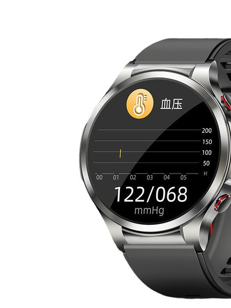 Blood glucose measurement electrocardiogram blood pressure heart rate body temperature exercise communication smart watch