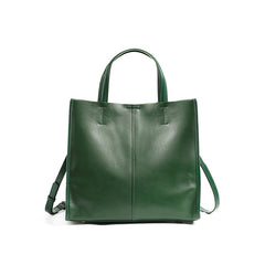 Leather Tote Bag for Women, Genuine First Layer Vegetable-Tanned Leather, Large Capacity, Fashionable and Versatile Handbag