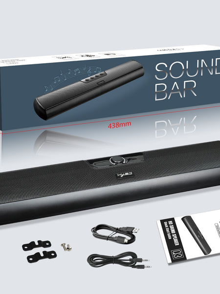 Home Bluetooth 5.0 Speaker Extended Edition Desktop Wall mounted Wireless Speaker Bass Cannon Speaker Supports USB TF