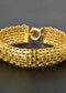 Minimalist Double-row Chain Wide Mesh Bracelet