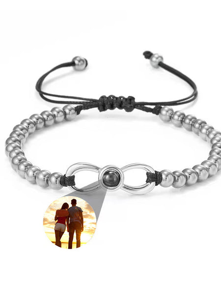 Grateful Christmas Gift Unlimited Love Number 8 Projection Bracelet