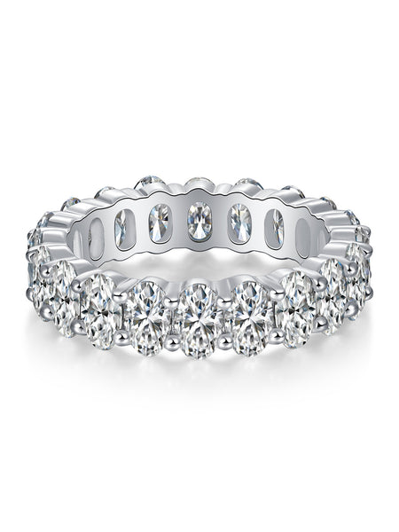 Sterling Silver Goose Egg Ring For Women