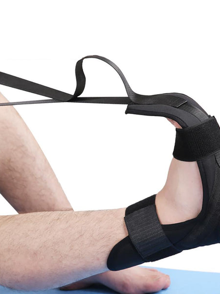 Yoga Ligament Stretching Belt Foot Drop Stroke Hemiplegia Rehabilitation Strap Leg Training Foot Ankle Joint Correction Braces