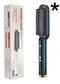 New 2 In 1 Hair Straightener Hot Comb Negative Ion Curling Tong Dual-purpose Electric Hair Brush