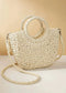 Grass woven bag women's bag ins versatile beach bag