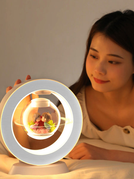 Magnetic Suspension Preserved Fresh Flower Bluetooth Audio Creative Valentine's Day Christmas Gift