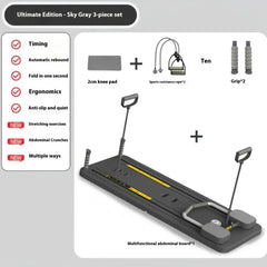 Household Abdominal Wheel Fitness Board