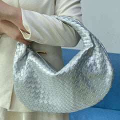 Large size women's woven bag large capacity hand-held armpit bag women's bag