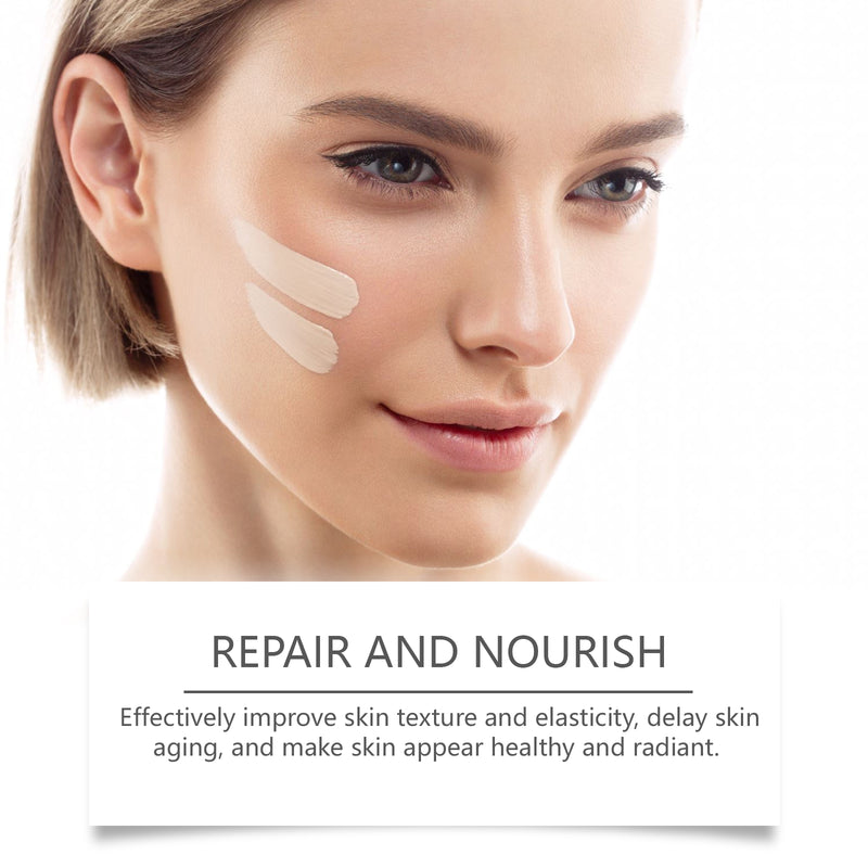 Eelhope Face Cc Cream, Natural Concealer Long-Lasting Moisturizing And Brightening Outdoor Protective Toner Cream