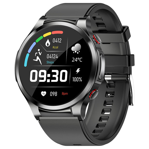 Blood glucose measurement electrocardiogram blood pressure heart rate body temperature exercise communication smart watch