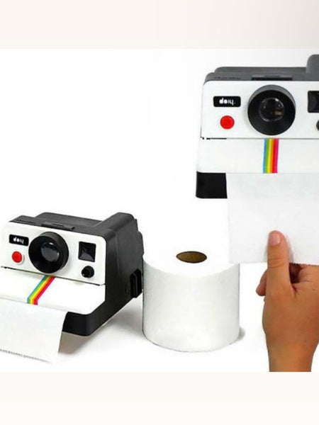 Vintage cute camera tissue holder toilet roll paper box tissue drawer household tissue box drawer