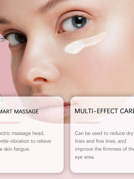 Electric Massage Eye Cream - Gentle Hydration for Delicate Eye Area, Elasticity and Nourishment, Daily Moisturizing Eye Cream