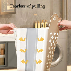 Dirty clothes basket, storage basket, foldable household wall hanging, dirty clothes bucket, laundry basket, shower, bathroom, a