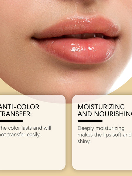 Jaysuing Sparkling Color-Changing Nourishing Lip, Balm Moisturizing And Non-Greasy, Nourishing Lips Moisturizing And Brightening Color-Changing Lip Balm