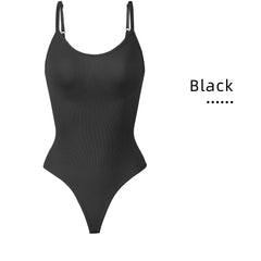 Non steel ring one-piece bra three-dimensional chest support body shaping and abdominal compression
