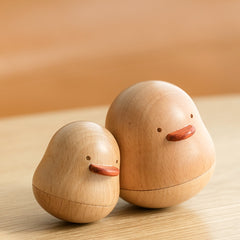 Birthday Gift Love You Duck Wood Music Box