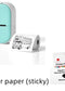 Portable Mini Thermal Label Printer Home Photo Printer Student Wrong Question Printer Bluetooth-compatible Mini Label Printer Price Tag