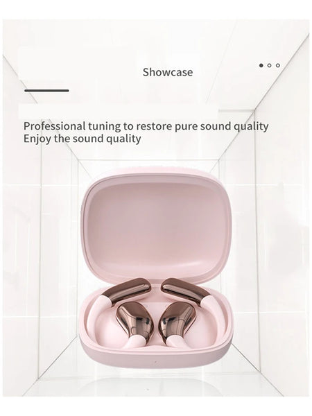 A38 Wireless Headphones Bluetooth 5.4 Hi-Fi Stereo Music Earphones Ear-Hook Sports Headsets For Running