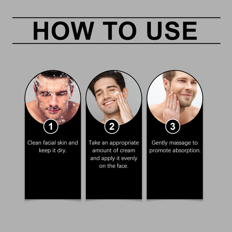 West&Month Men's Facial Butter, Facial Moisturizer Nourishes Men's Facial Moisturizing Cream