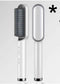 New 2 In 1 Hair Straightener Hot Comb Negative Ion Curling Tong Dual-purpose Electric Hair Brush