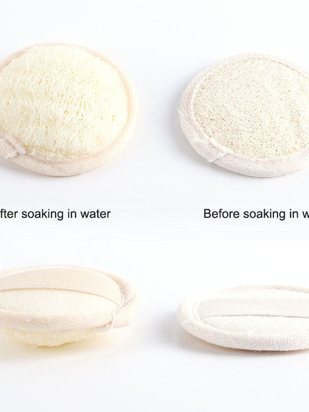 Oil free sponge gourd bath makeup remover