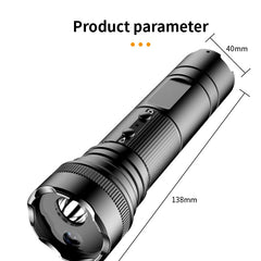DV4000 Strong Light Flashlight Driving and Cycling Helmet Recorder 120 degree 4K HD Waterproof Camera Guide