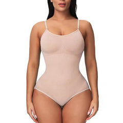 Non steel ring one-piece bra three-dimensional chest support body shaping and abdominal compression