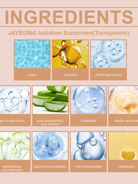 Jaysuing Three-Color Protective Primer, Concealing Primer, Skin Care, Moisturizing, Covering Blemishes, Smoothing And Maintaining Makeup