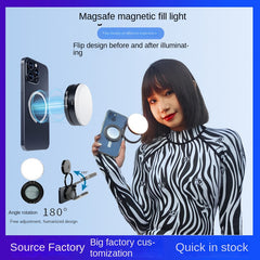 YSH-126 Magnetic Phone Fill Light — 126 LED MagSafe Photography Lamp for Live Streaming & Video Calls
