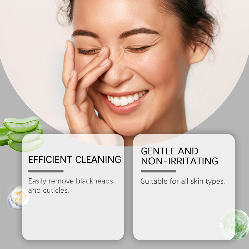 Hoygi Blackhead Nose Mask Set Gently Cleanses Blackheads Without Tight, Delicate Pores And Moisturizing Nose Mask