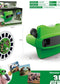 3D Animal Observation Machine Stereoscopic Rotating Wheel, Viewing and Puzzle Education DV Projector Toy