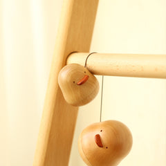 Birthday Gift Love You Duck Wood Music Box