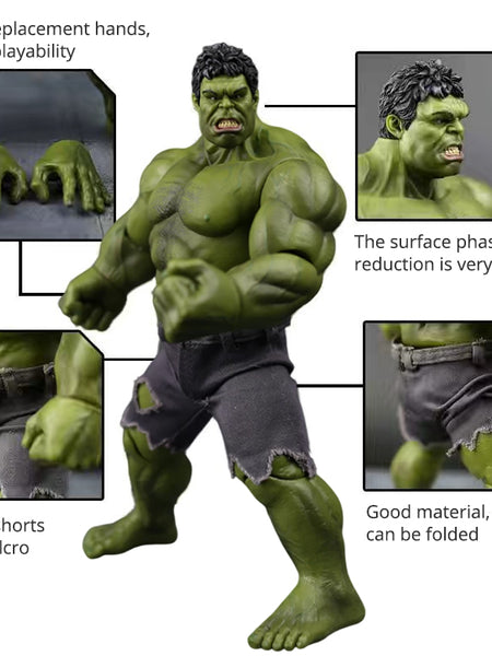 Marvel Avengers The Invincible Hulk The Hulk Joints Movable Doll Figure