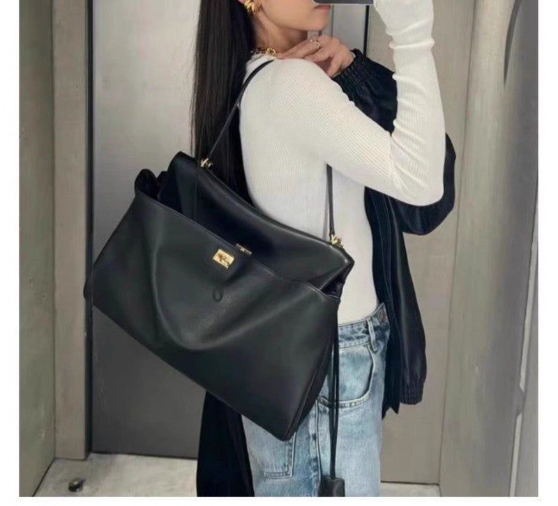 Vintage Suede Matte Kelly Bag — Elegant Shoulder, Crossbody & Underarm Tote for Women