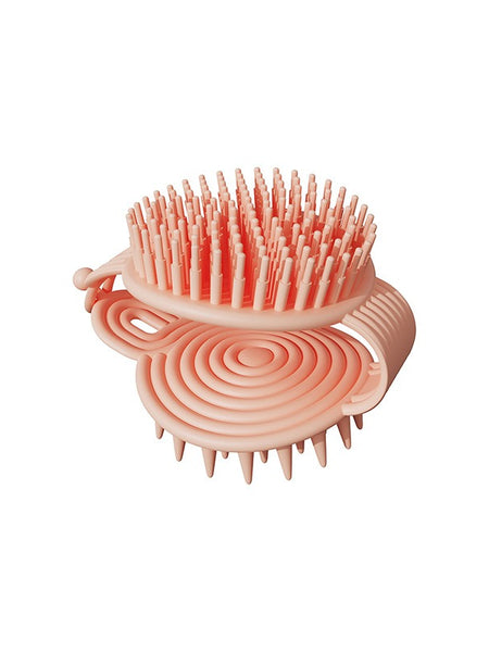 Soft adhesive double-sided hair brush massager for adults and children hair brush for gods bathroom shower brush head massage