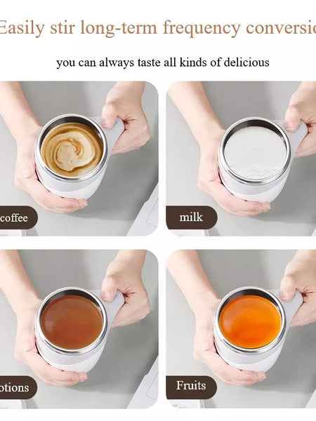 Rechargeable Model Automatic Stirring Cup Coffee Cup High Value Electric Stirring Cup Lazy Milkshake Rotating Magnetic Water Cup