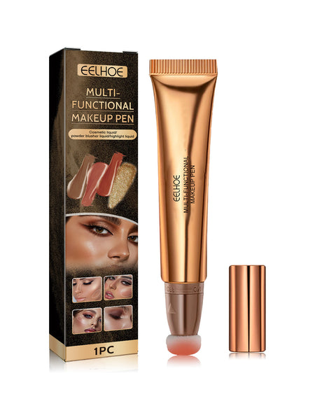 EELHOE Multifunctional Makeup Pen, Face Light Highlight Natural Three-Dimensional Liquid Contour Beauty Stick