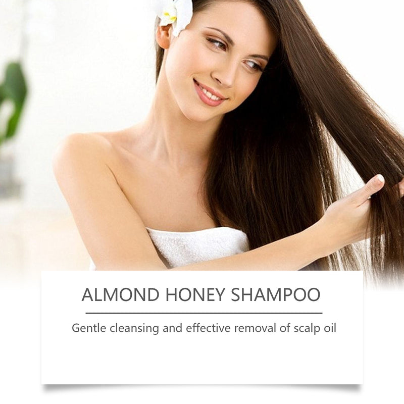 WoodSleep Almond Honey Shampoo Nourishes And Pampers Hair With Softness And Shine