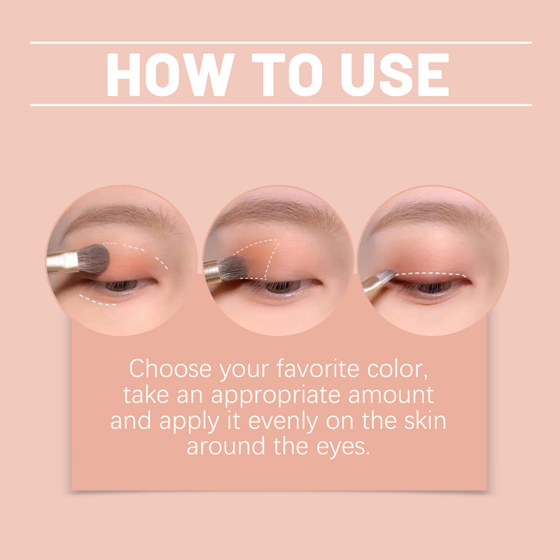 Eelhope 18-Color Eyeshadow Palette Eyeshadow Makeup Eyeshadow Multicolor Eye Palette With 18-Color Everyday Glitter