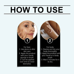 EELHOE Skin Tone Concealer, Covers Blemishes, Dullness, Naturalness, Lightness, Moisture, Clarity, And Long-Lasting Makeup