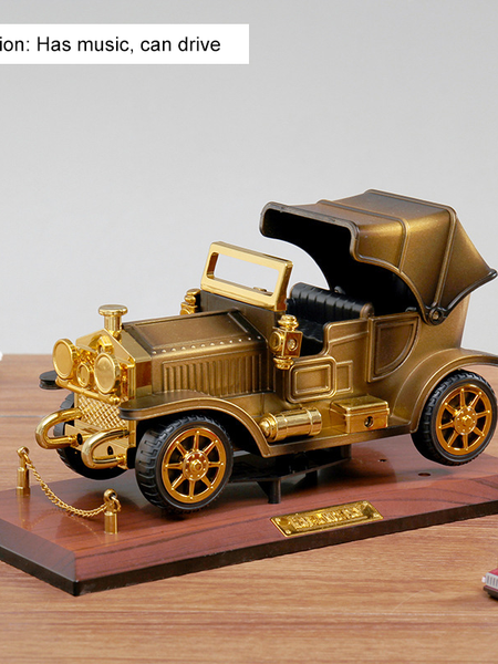 Creative Retro Gramophone Desktop Ornament Simulation Model