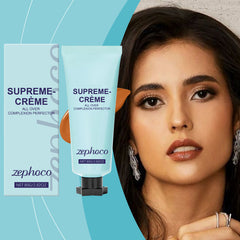 zephoco Long Duration Concealer For Dark Skin, Tone Sheer Sheer Matte Natural Anti-Rub And Make-Up Daily Concealer