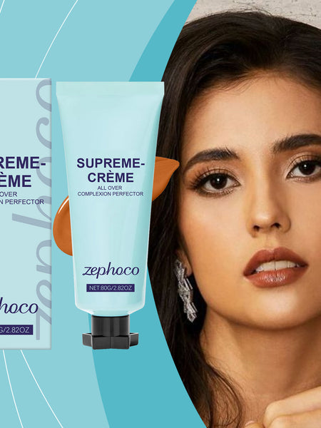 zephoco Long Duration Concealer For Dark Skin, Tone Sheer Sheer Matte Natural Anti-Rub And Make-Up Daily Concealer