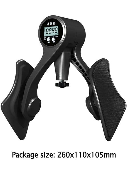 Digital Counter Hip Trainer Leg Trainers Pelvic Floor Muscle Strength Adjustable Leg Exerciser Inner Thigh Fitness Equipment