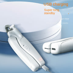 Pet nail clippers dog nail clippers with LED lights for charging and blood line monitoring Pet nail clippers